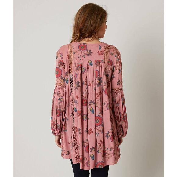 Free People Just the Two of Us Top, Light Blue XS - Picture 3 of 16